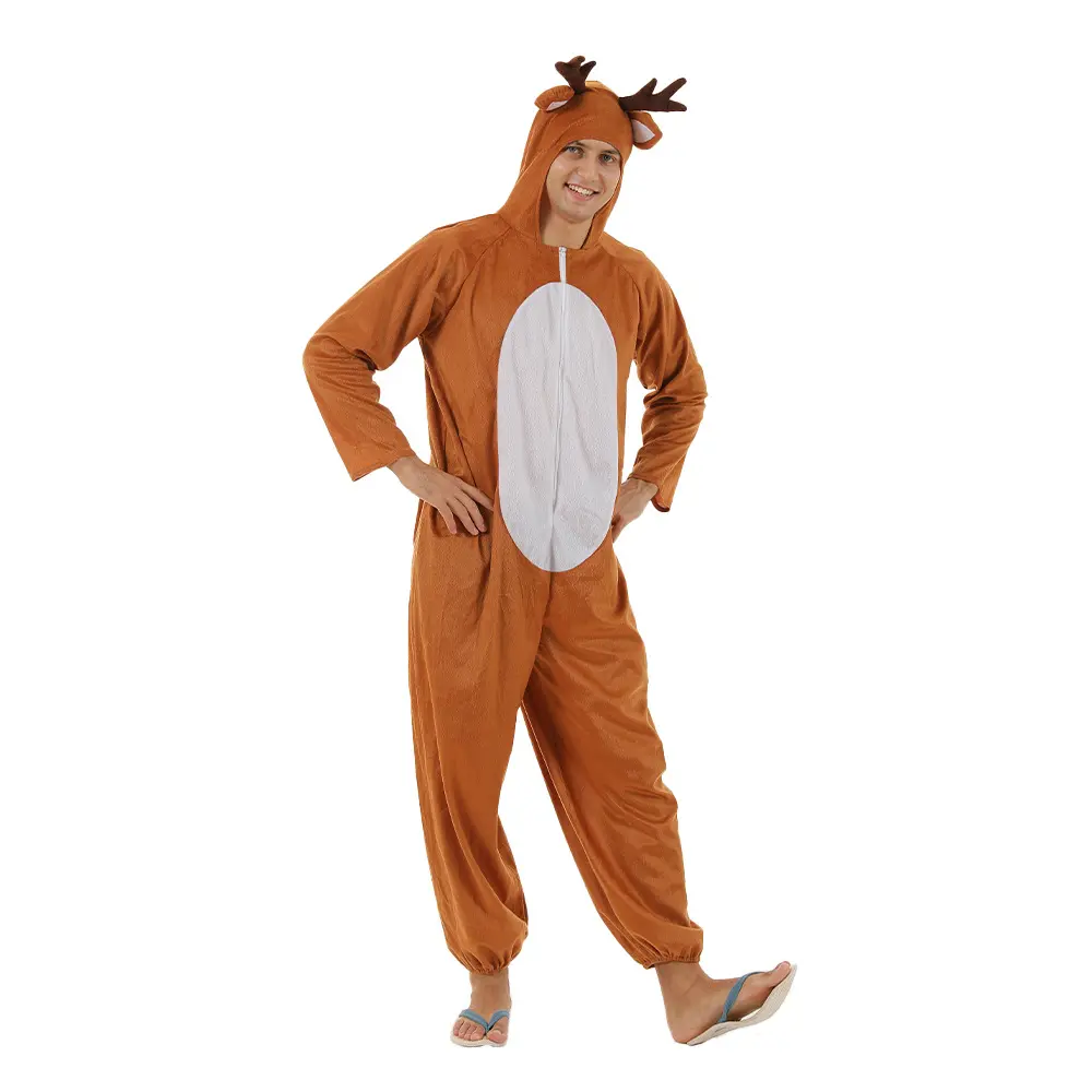 Christmas Elk One-piece Suit 